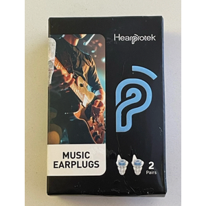Hearprotek Concert Ear Plugs, 2Pairs Reusable high Fidelity Musician Ear Plugs for Concerts Loud Music-Noise Reduction Ear Protection earplugs for Rave,Festival,Music,Tinnitus Relief (Blue)