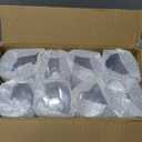Goodluck 200PCS 10oz Clear Plastic Cups for Party, Disposable Clear Plastic Cups, Cocktail Glasses for Wedding Thanksgiving, Christmas, and Parties