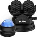 Massage Ball Roller 2 in 1 Wall Mounted Massager for Deep Tissue, Myofascial Release, Knots, Pain Relief, Trigger Point, Lymphatic Drainage for Full Body