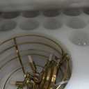 Chandelier, Gold Bubble Chandelier, 24 Inch Bubble Recessed Ceiling, Suitable for Living Room, Dining Room, Bedroom, Study Room, Home Decorative Lighting (24" D)