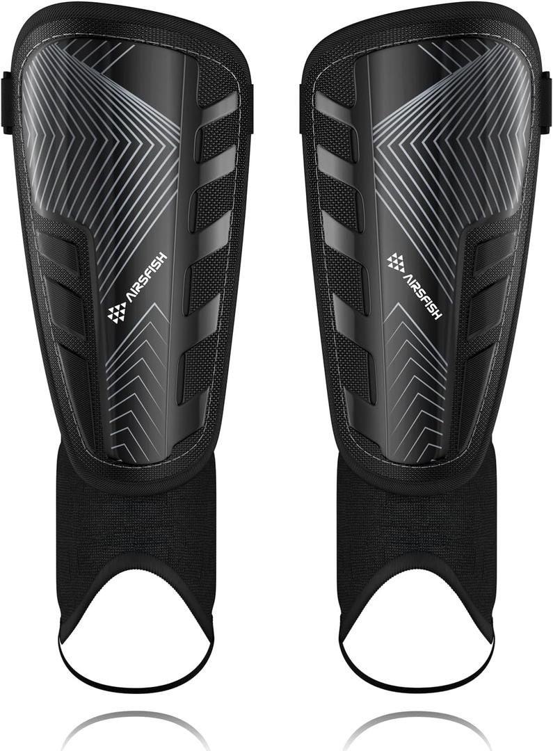 Soccer Shin Guards Pads for Kids Youth Adults CE&CPC Certified, S Plus