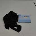 Silk Bonnet for Sleeping Women, Ajustable Hair Bonnet for Curly Hair with Tie Band Shower Caps BlackLarge