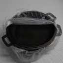 Cast Iron Dutch Oven for Bread Baking, Banneton Bread Proofing Basket Sourdough Bread Baking Supplies, 2-in-1 Dutch Oven Pot with Skillet Lid Cooking Pan Handles Lame, 5QT