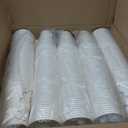 Jingmore 500 Pack 12 oz Disposable Coffee Cups with Lids, Paper to Go Cups for Hot & Cold Drinks for Cafe, Office, Events, Parties (White Lid)