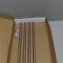 NearMoon Swivel Towel Rack, 13.8" Thicken 304 Stainless Steel 4-Arm Towel Bar, Space Saving Wall Mounted Towel Holder with Hook, Rustproof Swing Out Towel Hanger for Bathroom, Kitchen (Brushed Nickel)