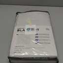 INOVADAY 100% Blackout Curtains for Bedroom, Black Out Curtains 84 Inch Long, Clip Rings Linen Blackout Drapes, Thermal Insulated Room Darkening for Living Room, 2 Panels - Beige,W50xL84