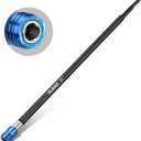 ELEAD Drill Bit Extension Set, 15" Magnetic Drill Screwdriver Bit Holder Extender with Aluminum Sleeve, 1/4 Inch Hex Shank Quick Release Extension Adapter