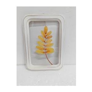 holiday home 11.8 inch yellow leaf wall decor