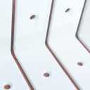 12 Pack - L 11" x H 6" x W1.5, 5mm Thick White L Shelf Bracket, Iron Shelf Brackets, Metal Shelf Brackets, Floating Shelf, Shelf Supports with Screws