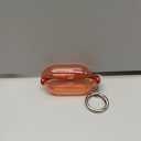 Wowway for Beats Solo Buds Case Cover with Anti-Drop Lock Protection, Anti-Yellowing TPU Clear Cover with Cleaner Kit, Compatibility with Beats Solo Buds Wireless Earbuds - Red