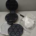 DASH MultiMaker Treat Maker System, Mini Donuts, Waffle Bites, Mini Cupcakes - Cream