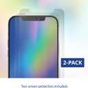 max Protection HD Screen Protection - 2 Pack - Tempered Glass Screen Protector - Made for Apple iPhone 11 Pro, iPhone Xs and iPhone X - Case Friendly (990104696)