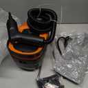 Steam Cleaner for Home & Car, 15s Fast Heat Handheld Steamer for Cleaning, 1.6L Large Tank, 3-Level Steam Control with 17-Piece Accessories Kit for Floors, Couches, Tiles, Grout, Dirt, and Grease (Orange)