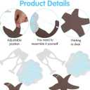 2pack Last Toast on the Coast Banner, Summer Beach Starfish Seashell Banner | Coastal Party Decor Banner for Beach Bach Last Toast on the Coast Party Decorations