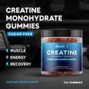 duwhot Creatine Monohydrate Gummies for Men, 120 Count exp date April 15, 2027