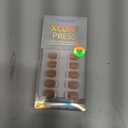 BTArtbox Press On Nails - White French Tip Press on Nails Square, Glue On Nails for Wedding Gift, Supremely Fit & Natural Stick On Nails in 15 Sizes - 30 Fake Nails Kit, Classic French