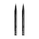 NYX PROFESSIONAL MAKEUP Epic Ink Liner, Waterproof Liquid Eyeliner - Black (Pack Of 2), Vegan Formula
