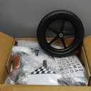 SEREED Toddler Balance Bike 2 Year Old, No Pedal Kids Toy Bike for 2-5 Years Old, Tool-Free Adjustment, Gift for 2-3 Boys Girls, Customize Plate with 3pcs Stickers (White)