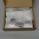 Electric Guitar Wall Mount Hanger Horizontal Hidden Design, Solid Wood Holder with Adjustable Hooks, Neck Protection (White)