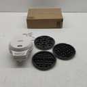 3 in 1 Thick Belgian Waffle Maker with Removable Plates, 8" Non Stick Belgian Waffle Iron Removable Plates, Mini Donut Maker Machine, Cake Pop Maker Machine Set with Tools, White