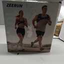 Zeerun Weighted Vest for Women & Men with Reflective Stripe and Adjustable Buckle, Comfortable & Durable Rucking Vest for Walking, Running & Strength Training, 10lbs