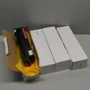 C3224 MC3224 Toner Cartridges 4-Color C3210K0 C3210C0 C3210M0 C3210Y0 Black Cyan Magenta Yellow Toner Replacement for Lexmark C3224 Toner for C3326 C3426 MC3224 MC3326 MC3426 Printer ink (with Chip)