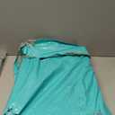 Adjustable Height Aluminum RV Step, Stable Foldable Platform Step Stool, Supports Up to 1,000 lb, Non-Slip Rubber Feet and Platform Mat, Easy to Carry (Black)