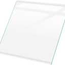 UPGRADED DA97-19937A Freezer Glass Shelf Compatible with Samsung Refrigerator Freezer Shelf Tempered Glass Samsung Fridge Shelf Replacement Part RS22T5201SR RS22T5561SR Upper Freezer Shelves 12"x10.6"