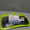 Sepetrel Swimming Pool Leaf Skimmer Net,Reinforced Frame Deep Rake Net (Plastic Edge)
