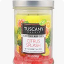 Tuscany Candle Citrus Splash Long-Lasting Scented Jar Candle, 18 oz