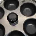 MARSKITOP Egg Poacher, Poached Eggs Cooker, Stainless Steel Egg Poaching Pan Food Grade Safe PFOA Free