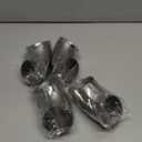 YOUEON 4 Pcs 2.5" 90° Exhaust Elbow Pipe, 304 Stainless Steel Mandrel Bend Elbow Thickness 16GA/0.06", Exhaust Pipe Tubing for Exhaust System, Stair Handrail