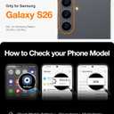 TORRAS Ostand Q3 Spin for Samsung Galaxy S26 Case, 360 Magnetic Stand, Fit for MagSafe, 4X Military-Grade Shockproof, Built-in Kickstand, Slim Phone Case for Samsung Galaxy S26 Case, Black