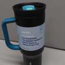 Owala Stainless Steel Triple Layer Insulated Travel Tumbler with Spill Resistant Lid, Straw, and Carry Handle, BPA Free, 40 oz