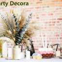 Green Pampas Grass Boho Bouquet Exquisite Lavender and Eucalyptus Dried Flower Arrangements for Western Boho Decor Rustic Flowers for Your Bohemian Home, Bedroom, and Wedding Table Decor