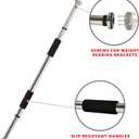 Sunny Health & Fitness Adjustable Doorway Pull Up Bar Chin Up Bar for Home Gym Training