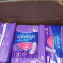 Always Discreet Adult Incontinence Pads for Women, Light Absorbency, Regular Length, Postpartum Pads, 30 Count (3 Packs of 30)