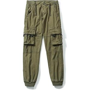 Kids Cargo Pants with Pockets Boys Casual Trousers Jogging Pants Spring and Summer
 (9-10 Years, Grey Green)