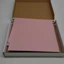 Blue Summit Supplies 25 Pink Hanging File Folders Letter Size, Reinforced Hanging File Folders Pink, Designed for Home and Office Color Coded Organization