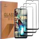 2 x Mr.Shield [3-PACK] Designed For Samsung Galaxy A50 [Japan Tempered Glass] [9H Hardness] [Full Screen Glue Cover] Screen Protector with Lifetime Replacement