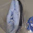 UNIMADE Hooded Towel for Newborn, 4 Pack Soft Coral Fleece Baby Towels, Ultra Absorbent Bath Cloths Bulk for Infants, Toddlers, Newborn Essential- 30 x 30 inch - Grey & Blue