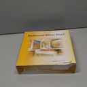 2-Pack Glass Corner Shower Shelves with Aluminium Brackets, 9.8 X 9.8 Tempered Glass Bathroom Shelf, Wall Mounted Organizer for Shower, Kitchen