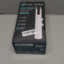 TP-Link EAP110-Outdoor V3, Omada N300 Wireless Outdoor Access Point, WiFi Coverage Up To 200 Meters, Passive PoE W/ Free PoE Injector, SDN Integrated, Cloud Access & Omada App, White