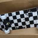 31 Inch Complete Skateboard, Standard Skateboards for Beginners, Wood 9 Layer Canadian Maple Trick Skate Boards for Boys Girls Youth Teens Adults