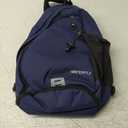 WATERFLY Sling Bag Crossbody Backpack: Over Shoulder Daypack Casual Cross Chest Side Pack (Large, Blue)