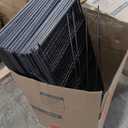 Dog Playpen Outdoor, 16 Panels 40" High Metal Dog Fence with Gate, Pet Fence for Large/Small Dogs, Portable Dog Fence for RV Camping, Yard