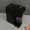 Single Serve Coffee Maker for K Cup, Ground and Tea Leaves, Hot and Iced Coffee Machines with Bold Setting, 6 to 16 Oz Brew Sizes, Compact for Small Spaces, Black (2.0 Version)