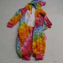 Rainbow Unicorn Onesie Pajamas Animal Costume Halloween Cosplay for Kids (Kids-XS(2-4 Years), G-fish Scales Unicorn)
