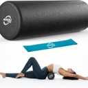 Invincible Fitness EPP Foam Roller for Deep Tissue Massage  Enhance Recovery, Relieve Pain, and Boost Mobility for a Stronger, Healthier You (Black)