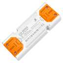 DUSKTEC 15W 12V LED Driver Transformer, 0.63“ Slim Transformer 100-240V AC to 12 Volt DC 1.25A, Constant Low Voltage LED Power Supply Adapter for LED Strip Light Cabinet Light G4 MR11 MR16 Bulbs